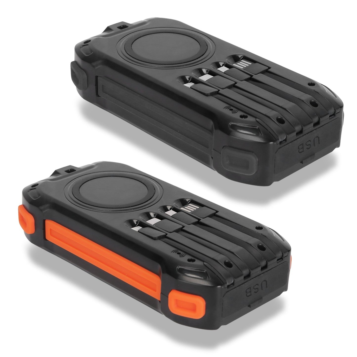 Ultimate Outdoor Power Bank (49800mAh) | Solar, 22.5W PD Fast Charge, Built-in Cables & Flashlight