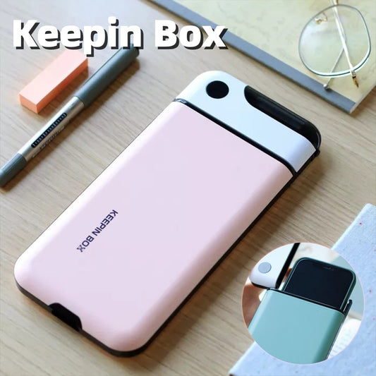 Timed Lockbox for Cell Phone Use Limit | Portable Safe Self-Discipline Box