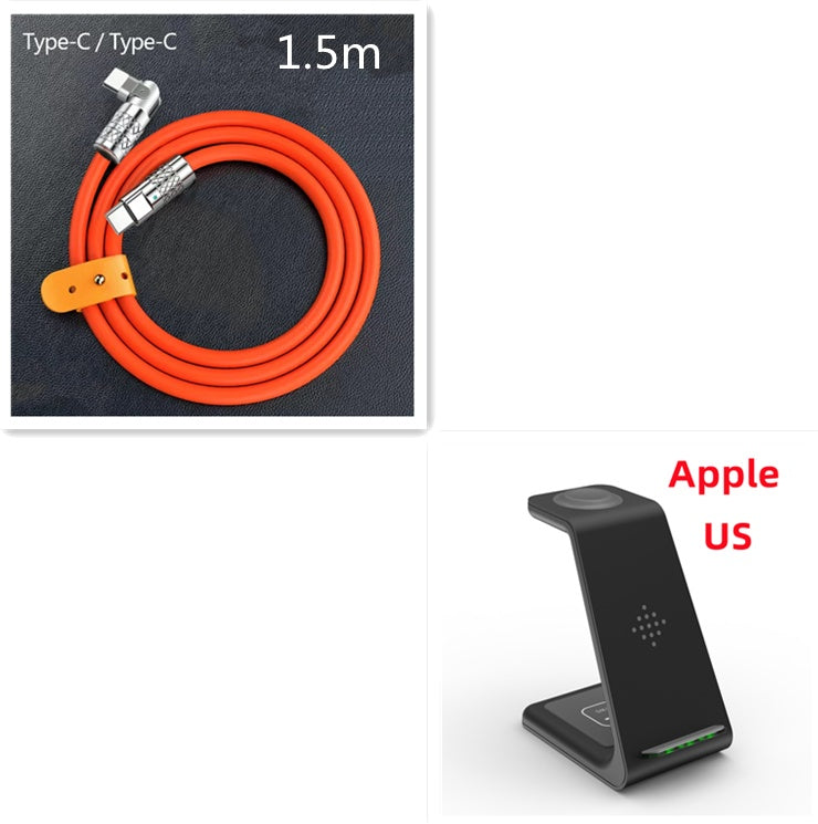 Universal 3-in-1 Wireless Charging Station | Fast Quick Charge Phone Holder Dock
