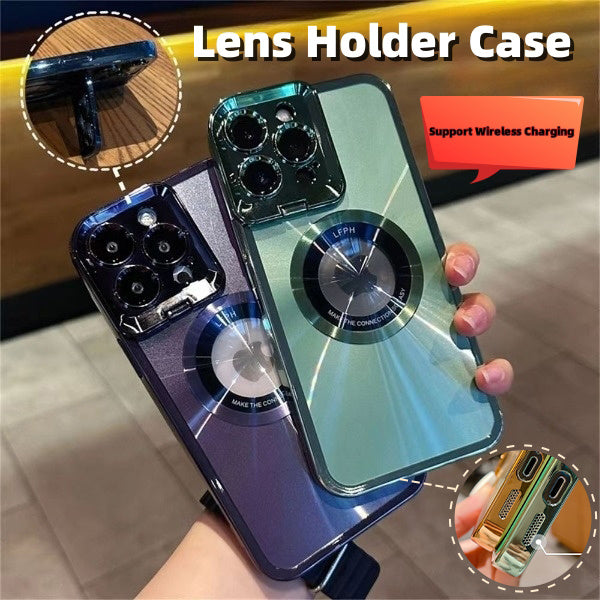 Luxury Electroplated CD Pattern Magsafe Case for iPhone 14 13 12 Pro Max