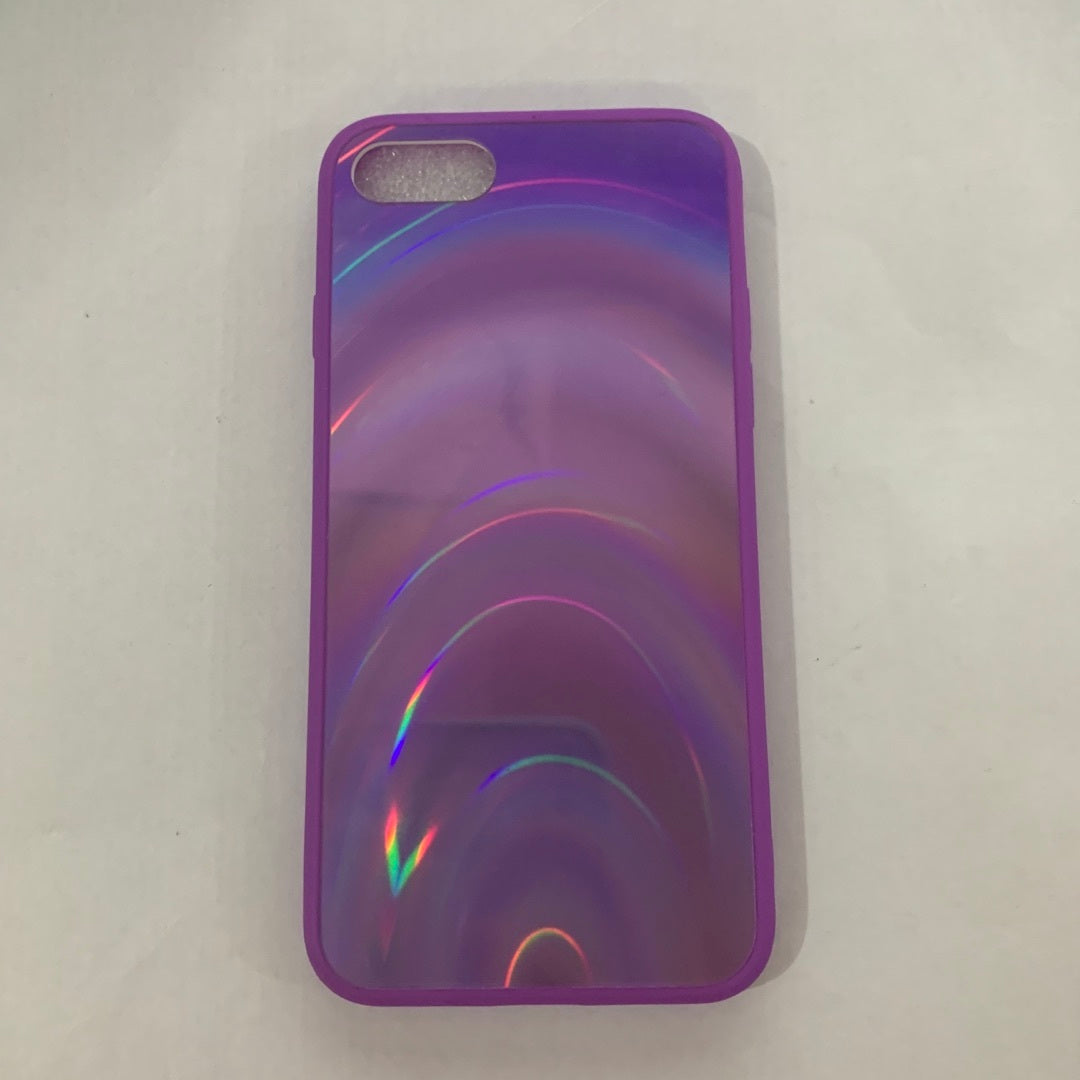 Rainbow Mirror Soft Case Phone Cover | Holographic Laser Gradient