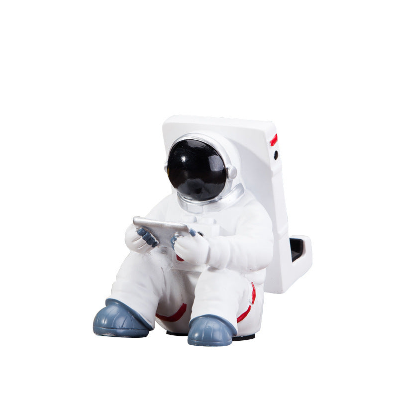 Simple Astronaut Desktop Phone Stand | Cute Spaceman Holder & Creative Gift