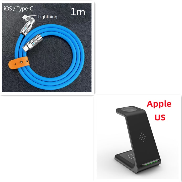 Universal 3-in-1 Wireless Charging Station | Fast Quick Charge Phone Holder Dock