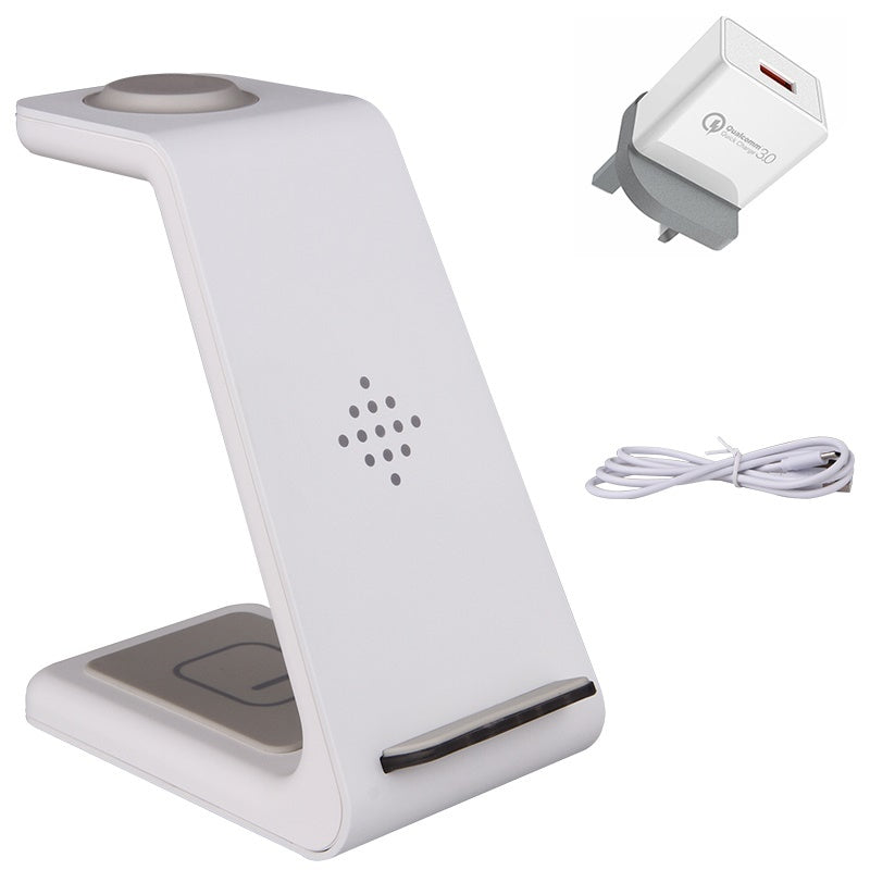 Universal 3-in-1 Wireless Charging Station | Fast Quick Charge Phone Holder Dock