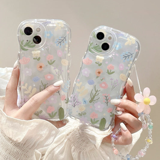 Aesthetic Wavy Edge Phone Case | Bubble Fashion Soft Silicone Cover
