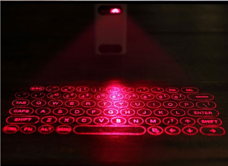 Wireless Bluetooth Laser Projection Keyboard | Virtual Phone, Pad & Laptop Input