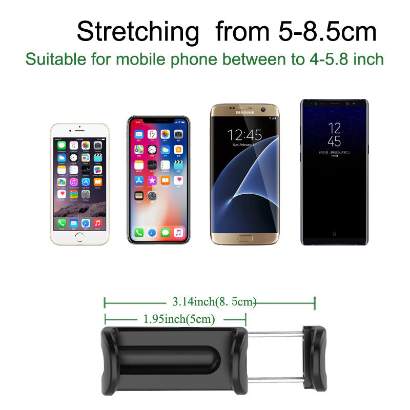 Adjustable 360° Car Phone Holder | Universal Mount for All Smartphones