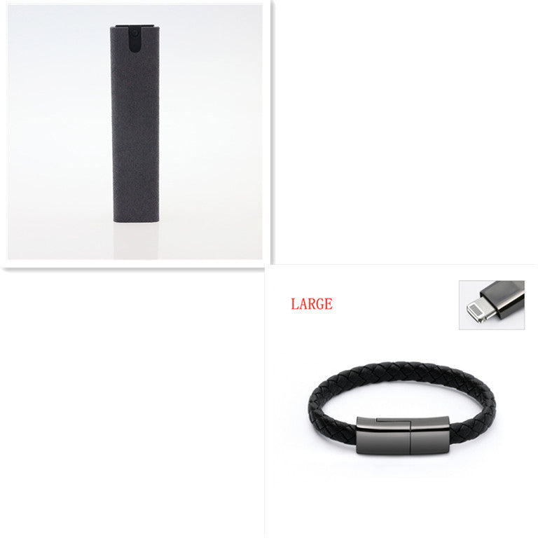 Portable 2-in-1 Phone/PC Screen Cleaner Kit | Microfiber Cloth Set