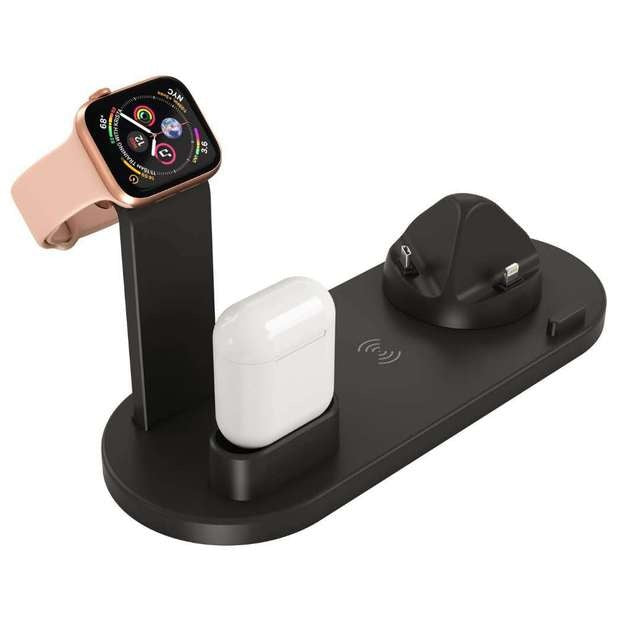 Universal 4-in-1 Fast Charger Stand | Multi-Port Charging Dock