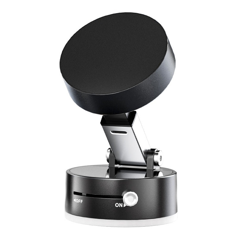 Universal Magnetic Suction Cup Car Phone Holder | Foldable Design for Hands-Free GPS