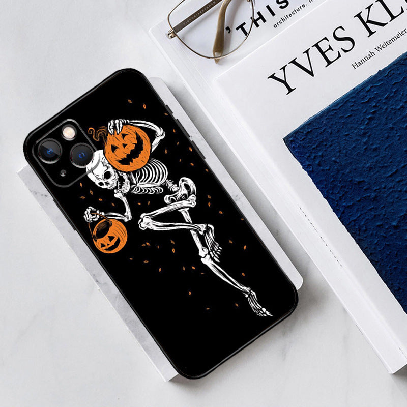 Aesthetic Halloween Ghost Design Phone Case | Soft Cartoon Cover