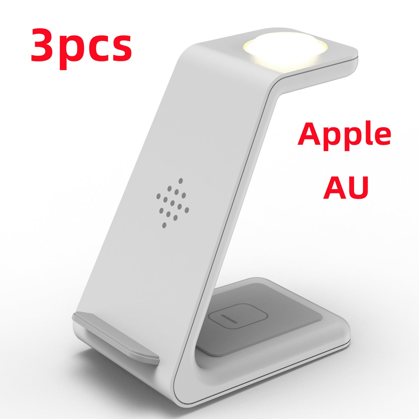 Universal 3-in-1 Wireless Charging Station | Fast Quick Charge Phone Holder Dock
