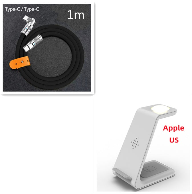 Universal 3-in-1 Wireless Charging Station | Fast Quick Charge Phone Holder Dock