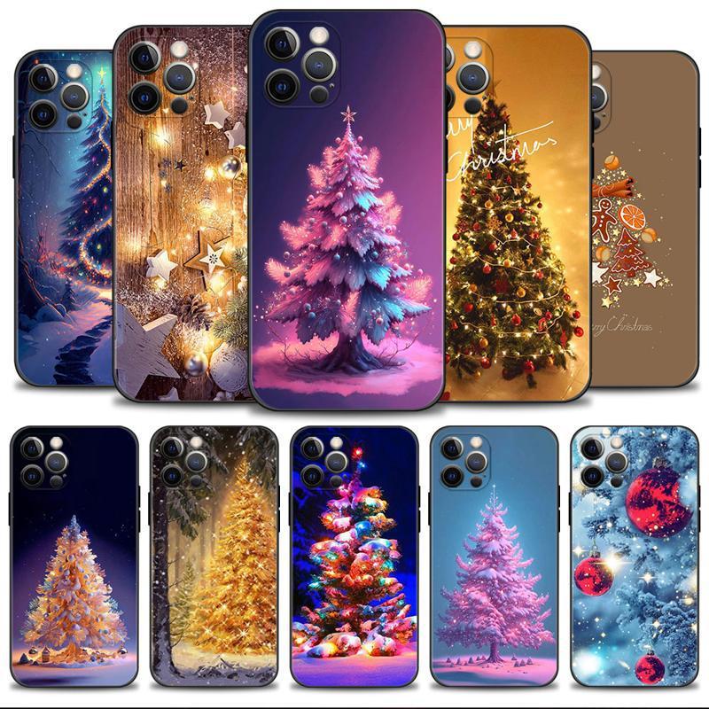 Protective Phone Case with Beautiful Christmas Tree Design