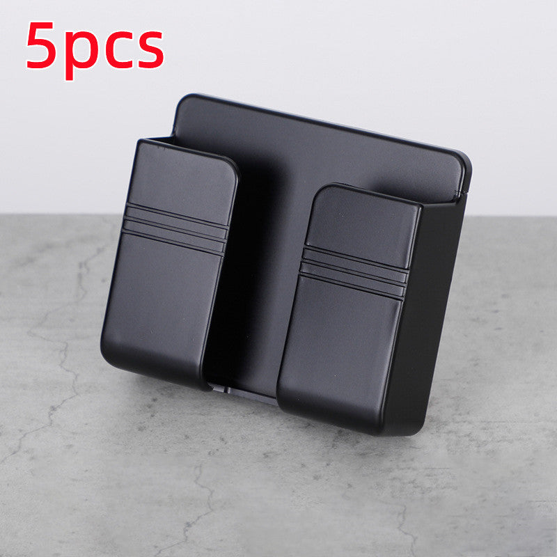 Wall-Mounted Phone Charging Holder | Sticky, Punch-Free Storage Box