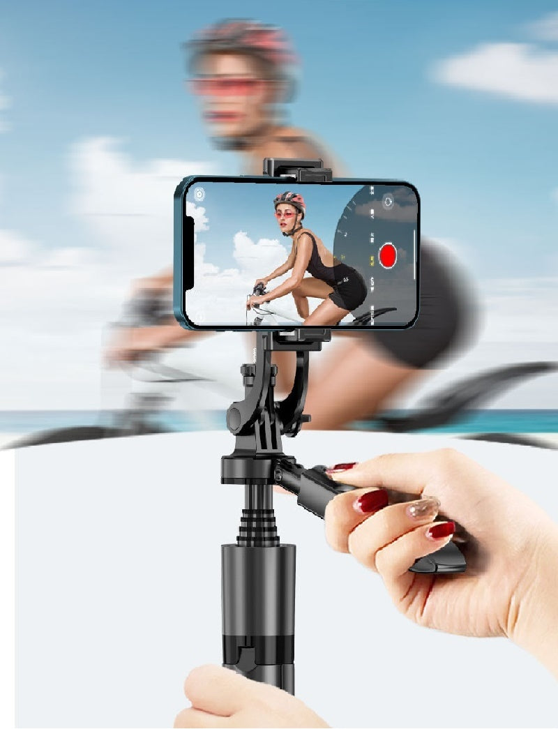 AI Smart Gimbal Stabilizer Tripod | 360 Auto Face Tracking Phone Holder