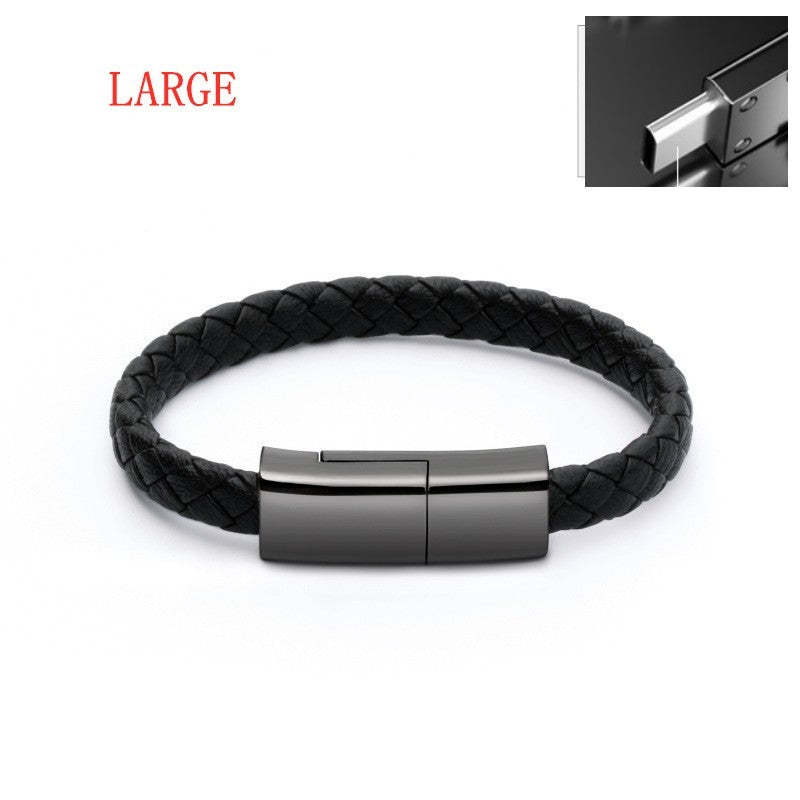 Wearable Bracelet Charging Cable | Stylish Data Sync Cord for Phone