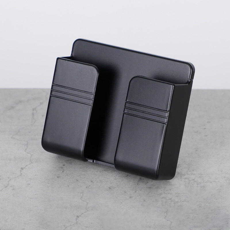 Wall-Mounted Phone Charging Holder | Sticky, Punch-Free Storage Box
