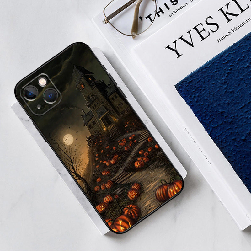 Aesthetic Halloween Ghost Design Phone Case | Soft Cartoon Cover
