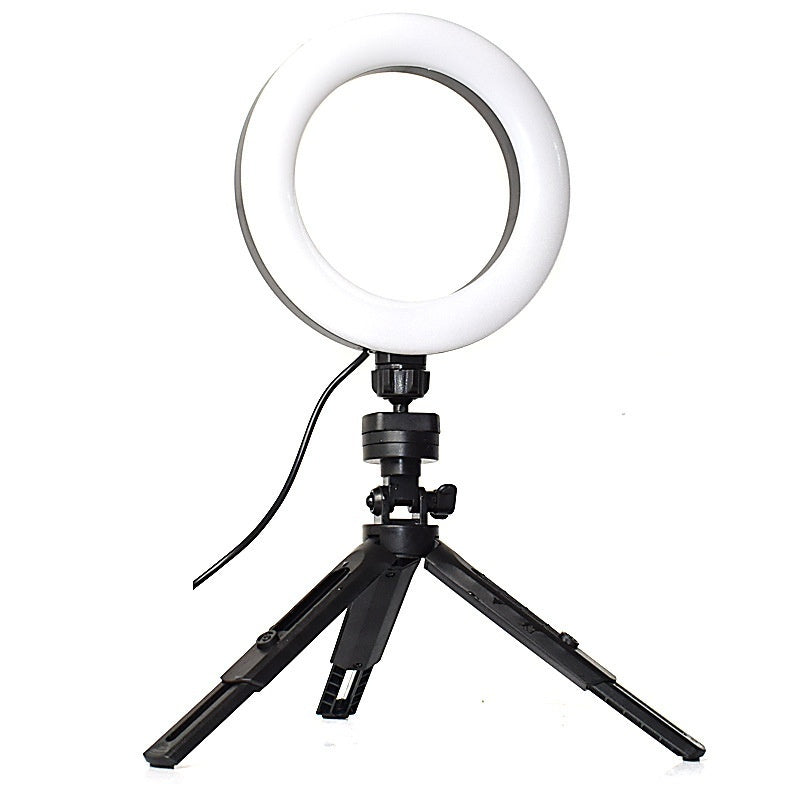Professional Live Stream Vlogging Kit | Adjustable Color Fill Light & Desktop Tripod