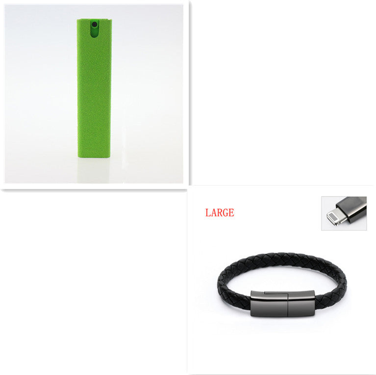 Portable 2-in-1 Phone/PC Screen Cleaner Kit | Microfiber Cloth Set