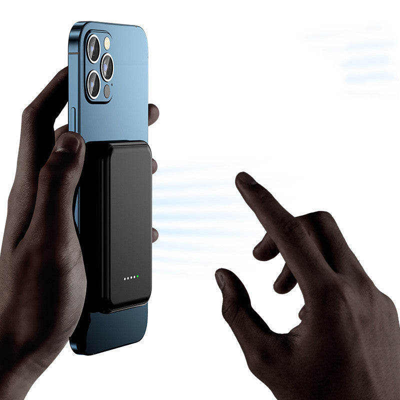 Mini Magnetic Wireless Power Bank 5000mAh | Portable Fast Charging
