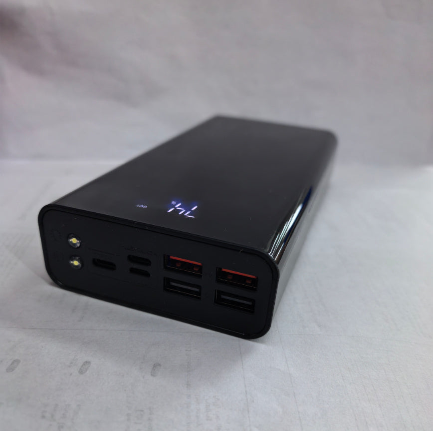 High-Capacity 30000mAh Power Bank | Portable Fast Phone Charger