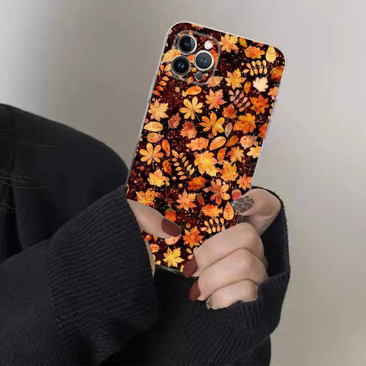 Trendy Couple Halloween Pumpkin Lamp Phone Case | Festive Protective Cover